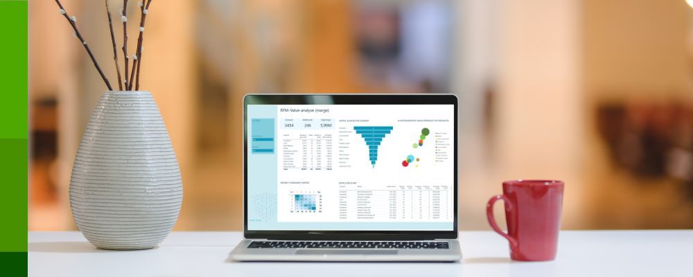 RFM analyse mockup - nieuws banner